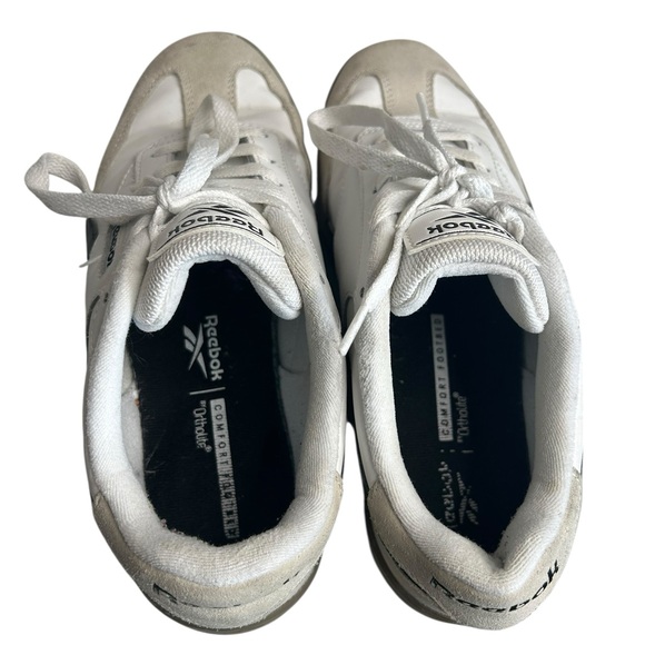 Reebok Club‎ C 85 Vintage Sneakers White Leather Suede Women’s Size 7.5 - Picture 5 of 8